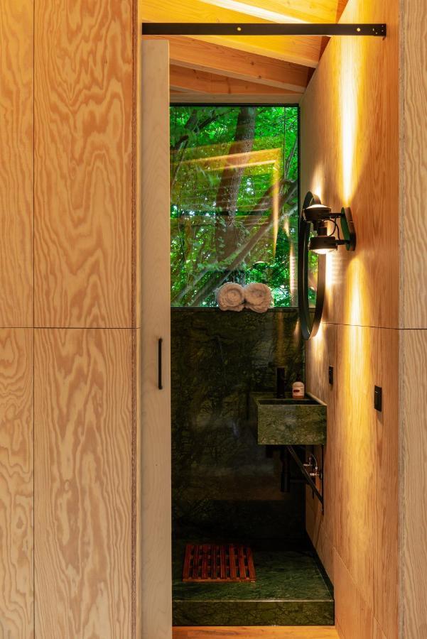Hutstuf - The Fox & Private Outdoor Spa La Roche-en-Ardenne Exterior photo